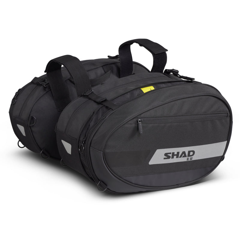 SHAD SL58 Große Satteltaschen schwarz 46-58L